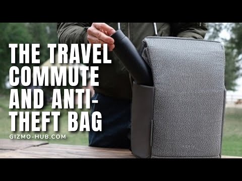 KORIN SNAPPACK : THE TRAVEL COMMUTE AND ANTI-THEFT BAG | Kickstarter | Gizmo-Hub.com