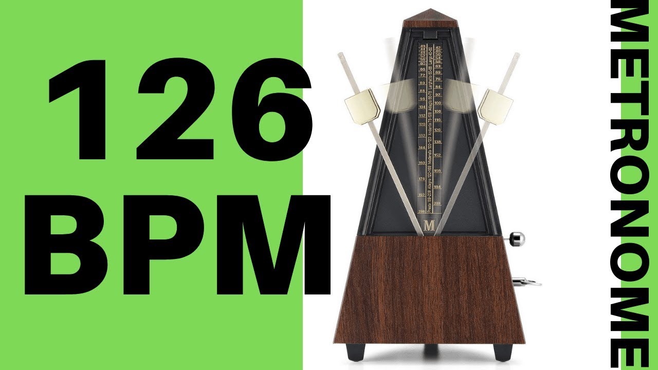 126 BPM Metronome - Click Track 126 