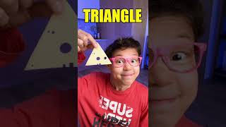 Shape Learning Made Easy! 🔺✨ Kids Educational Video #shorts