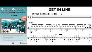 A FUNKY Big Band Drum Chart! PLAY ALONG