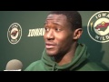 Iowa Wild Maxime Fortunus Postgame 2.14.16