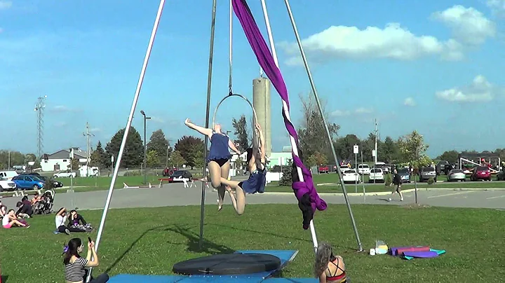 Aerial Hoop Duo "Alice" Locksley & Carissa - Hamil...