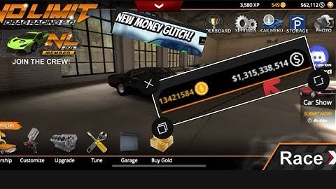 Money glitch on nolimit drag racing 2.0 ￼￼(2025)