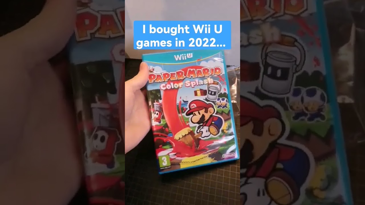 The Wii U Games I bought in 2022…