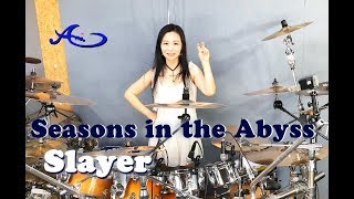 Slayer - Seasons in the Abyss drum cover by Ami Kim (#61) chords