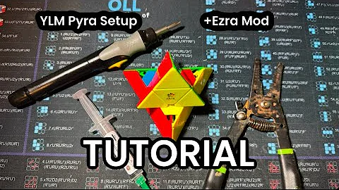 Yuxin Little Magic Pyraminx Setup and Ezra Mod Tutorial