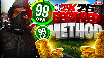 BEST AND FASTEST REP METHOD in NBA2K26!GAME BREAKING 