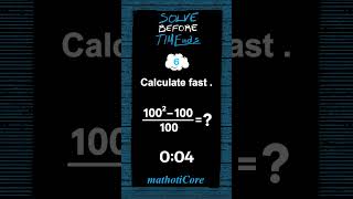 Solve Before Time Ends 6🧠 #math #puzzle #shorts #quiz #canyousolvethis #challenge