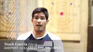 Urban axe throwing popping up in Columbus