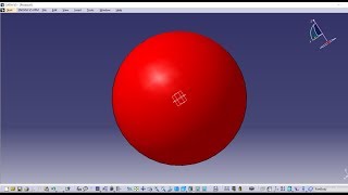 CATIA V5 TUTORIAL - Learn How to Make a Sphere (Ball) in Catia v5