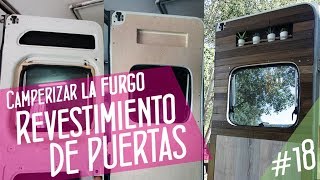 Revestimiento de puertas para furgoneta  Camperización furgoneta #18