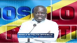 BOSOLO NA POLITIK OFFICIELLE | BOSOLO N'AFFAIRE YA DETOURNEMENT NA DIRECTION YA OGEFREM