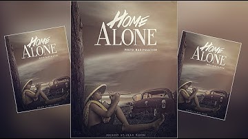 Photoshop Fantasy Manipulation Tutorial - Alone boy