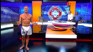 Gary Lineker Presents Match of the Day in his Underwear