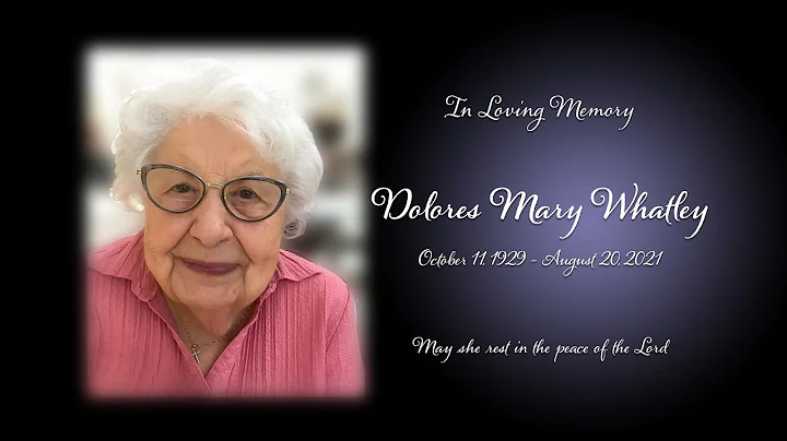 TEST ONLY - Dolores Mary Whatley - October 2, 2021...
