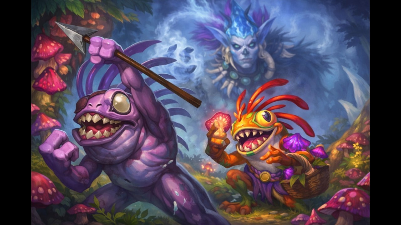 АФК МУРЛОКИ В ПАТЧЕ С АНОМАЛИЯМИ [ Fritterus / Hearthstone: Поля Сражений ]