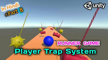 Player Trap System in Unity 3D / Unity Game Development Tutorial for Beginner #physics_developer