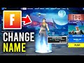 How To Change Name In Fortnite - Full Guide