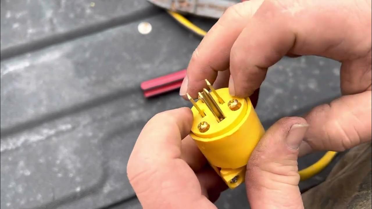 Extension cord repair YouTube