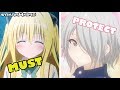 When Your Kuudere Smiles | Cutest Kuudere Anime Montage