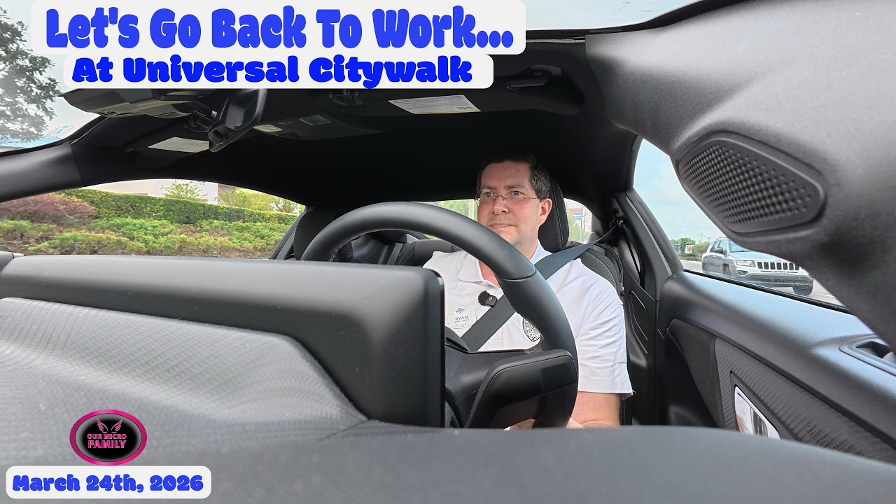 Going Back To Work At Universal Orlando Citywalk | March 24 2026
