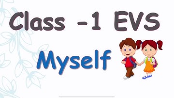Class 1 || EVS || Class 1 EVS chapter Myself || Class 1 EVS || Chapter Myself