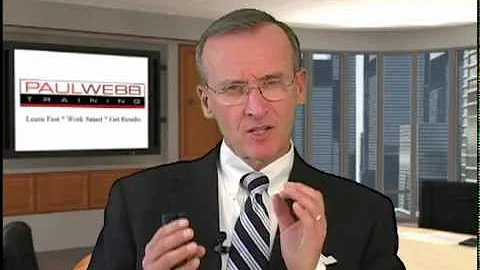 Paul Webb ANYTIME SALES TRAINING