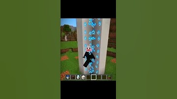 Invisible Ledder in Minecraft😱 #shorts #ytshorts