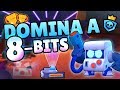 ¡COMO JUGAR con 8-BITS! | Brawl Stars ft. Late BS