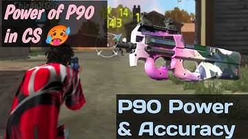 Power of P90 in CS🥵 | Freefire Gampaly
