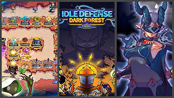 Idle Defense: Dark Forest Classic (Early Access) (Gameplay Android) - [Android Fragments]🧩