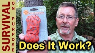 UST ParaTinder Paracord Fire Starter Review