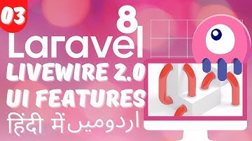 Part 03 Laravel 8 Livewire 2 Tutorial Series in Urdu/Hindi: How to Use User Interaction Features