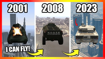 Evolution of TANKS LOGIC #2 in GTA Games! (2001 → 2023)