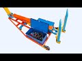 Make an electric crane combine forklift