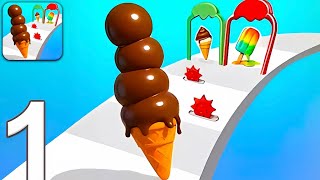 stacky ice cream runner🍦#sandwichrunner#icecream#gamplay#androidgames  screenshot 4
