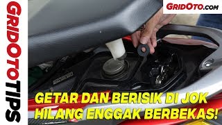 Karet Dudukan Sadel Beat (Harga Per 1 PCS) - Rubber Seat Peredam Ganjal Ganjel Pangkon Bracket Bantalan Jok Jog Honda Beat Karbu Lama Old