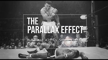 2.5D Parallax Effect - Speed Edit Timelapse - Muhammad Ali vs Sonny Liston Boxing Match