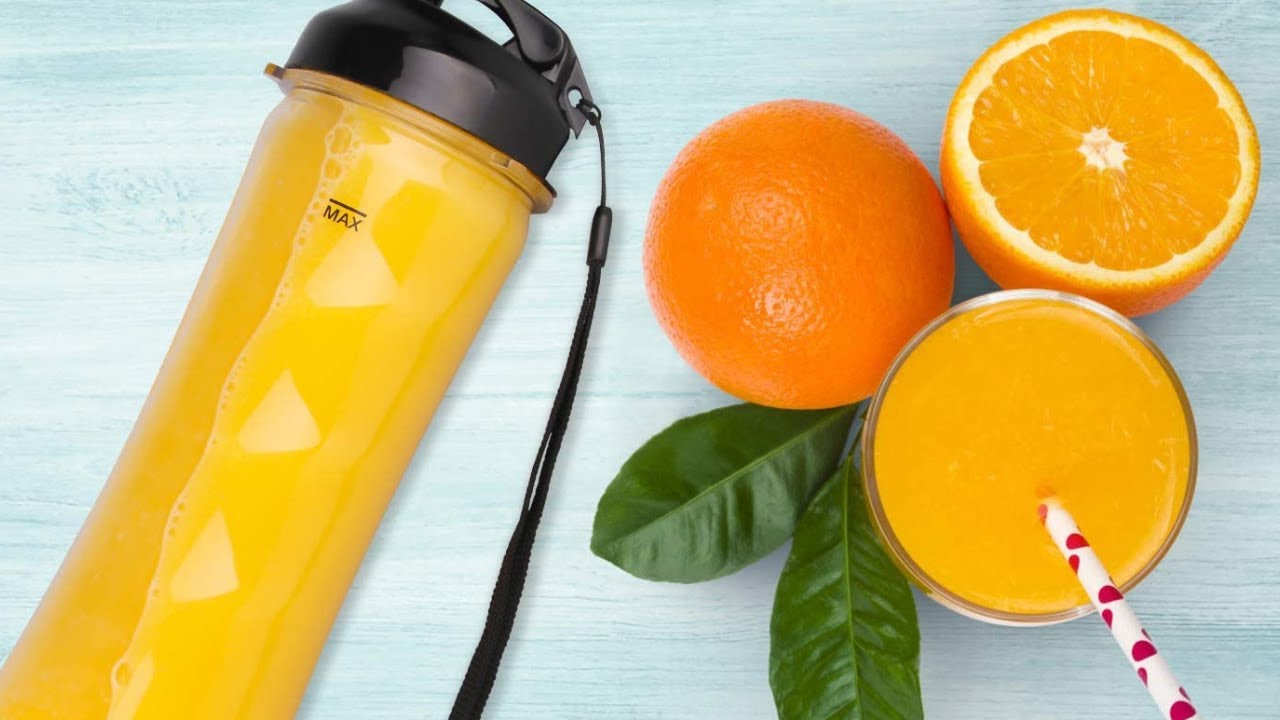 La Reveuse Smoothies Blender Personal Size 300 Watts with 18 oz BPA-Free Portable Travel Sports