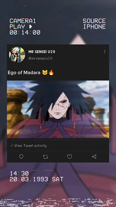 Ego of Madara Uchiha 😼🔥 #naruto #anime #shortvideo #animeshorts