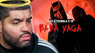 🇺🇸 AMERICAN REACTS | #NR Lucii, TzGwala, YA Goddy - BABA YAGA [Music Video]