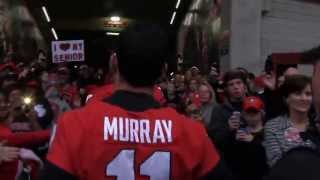 Aaron Murray's final Dawg Walk