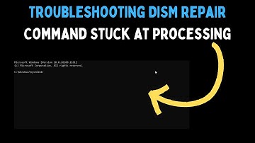 How to Fix DISM Repair Command Stuck at Processing on Windows 11
