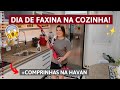 Vlog: Faxina COMPLETA na cozinha +Comprinhas na Havan l Alessa Vale ❤