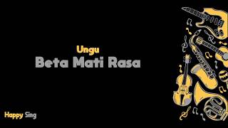 Beta Mati Rasa - Pasha UNGU (Karaoke Minus One Tanpa Vokal dengan Lirik)