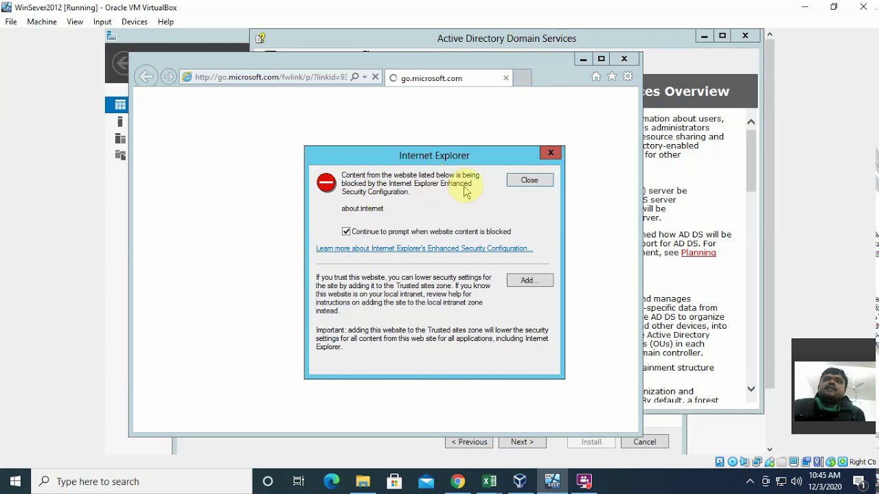 How to install Active Directory in Server 2012 - YouTube