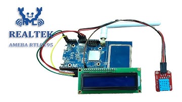 AMB01 Weather Station - Realtek Ameba RTL8195 demo#004