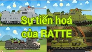 Sự Tiến Hóa Của Ratte - Tank Z | Мультик про танки .