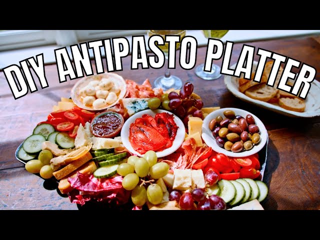 The BEST Platter Appetizer) - - Recipe Appetizer Easy YouTube (10-Minute Antipasto