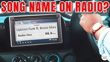 How Do Radio Stations Transmit The Name Of The Song That’s Currently Playing?